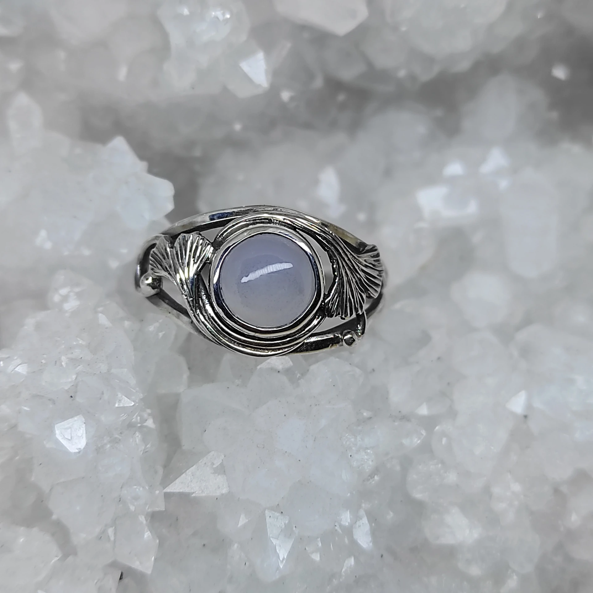 Bague calcédoine
