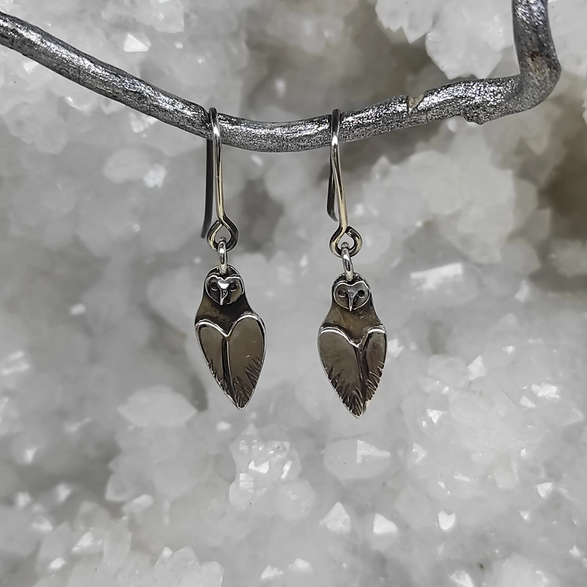 Boucles d' oreilles mini chouette